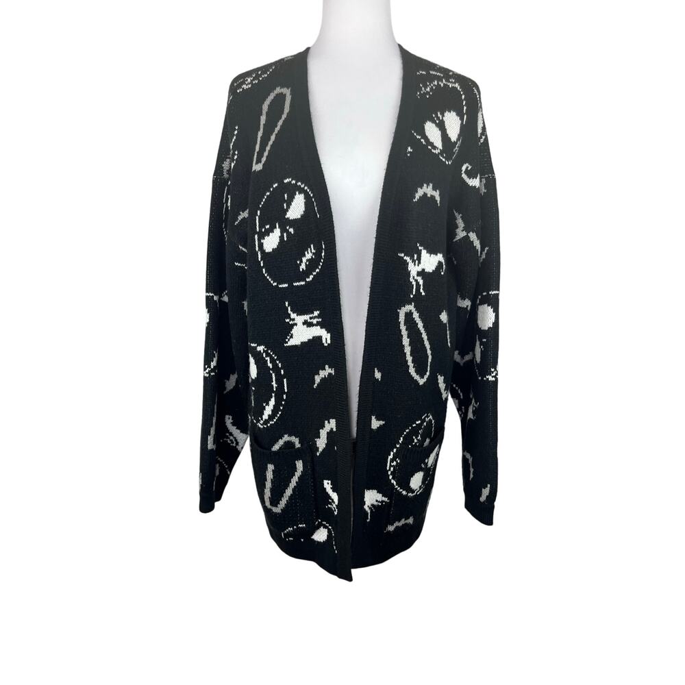 Disney The Nightmare Before Christmas Jack Skellington Cardigan Sweater